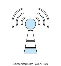 Wifi antenna symbol