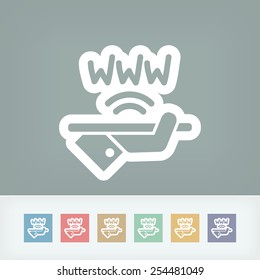 Wi-fi area icon