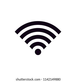 wifi area icon vector