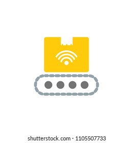 Wifi Box Logo Icon Design