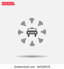 Wifi in car icon