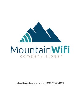 wifi, Communication signal in the mountain