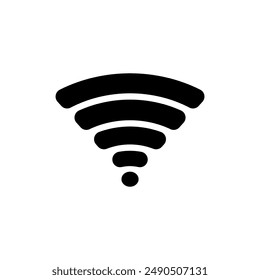 Wifi concept line icon. Simple element illustration. Wifi concept outline symbol design.