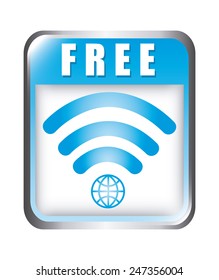 wi-fi connection design, vector illustration eps10 graphic