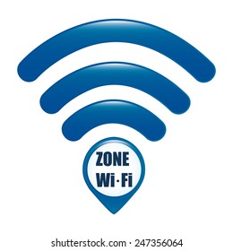 wi-fi connection design, vector illustration eps10 graphic