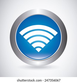 wi-fi connection design, vector illustration eps10 graphic