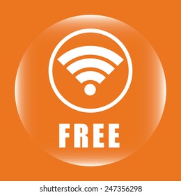 wi-fi connection design, vector illustration eps10 graphic