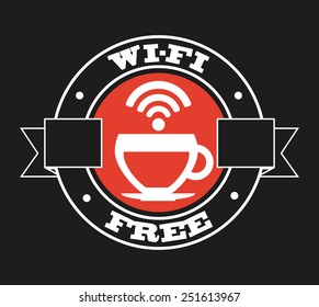 wifi connection design, vector illustration eps10 graphic 