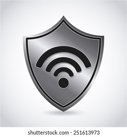 wifi connection design, vector illustration eps10 graphic 