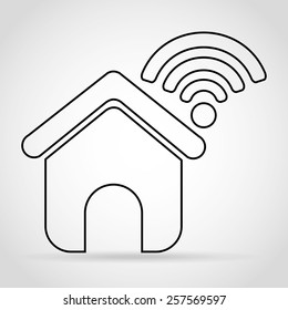 wifi connection design, vector illustration eps10 graphic 