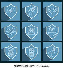 wifi connection design, vector illustration eps10 graphic 