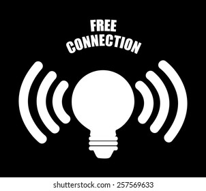 wifi connection design, vector illustration eps10 graphic 