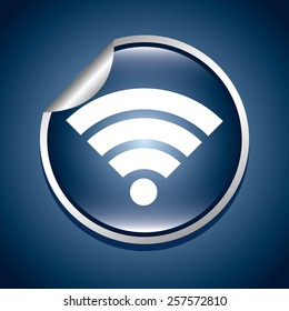 wifi connection design, vector illustration eps10 graphic 