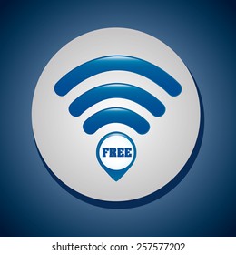 wifi connection design, vector illustration eps10 graphic 