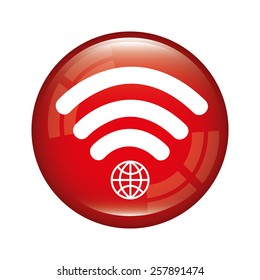 wifi connection design, vector illustration eps10 graphic 