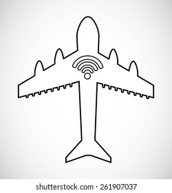 wifi connection design, vector illustration eps10 graphic 