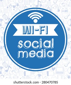 wifi connection design, vector illustration eps10 graphic 