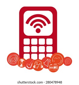 wifi connection design, vector illustration eps10 graphic 