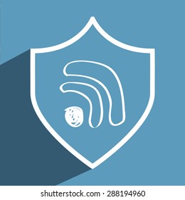 wifi connection design, vector illustration eps10 graphic 