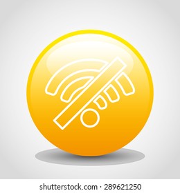 wifi connection design, vector illustration eps10 graphic 