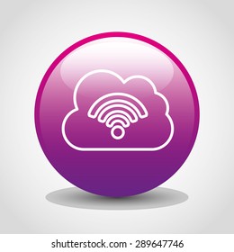 wifi connection design, vector illustration eps10 graphic 