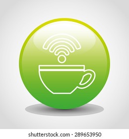 wifi connection design, vector illustration eps10 graphic 