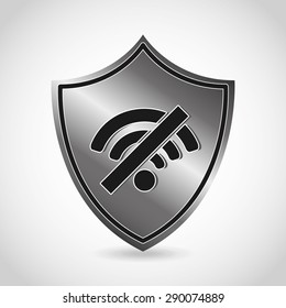 wifi connection design, vector illustration eps10 graphic 