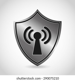 wifi connection design, vector illustration eps10 graphic 