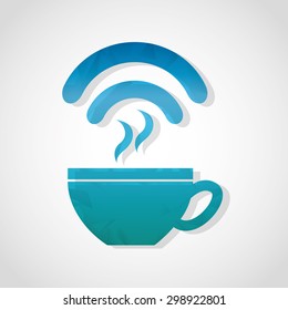 wifi connection design, vector illustration eps10 graphic 