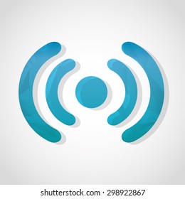 wifi connection design, vector illustration eps10 graphic 