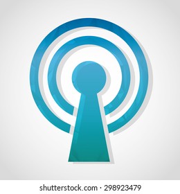 wifi connection design, vector illustration eps10 graphic 