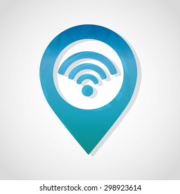 wifi connection design, vector illustration eps10 graphic 