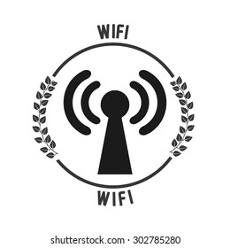 wifi connection design, vector illustration eps10 graphic 