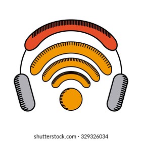 wifi connection design, vector illustration eps10 graphic 