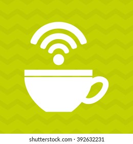wi-fi connection design, vector illustration eps10 graphic 
