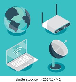Symbol für WiFi-Verbindungsgeräte