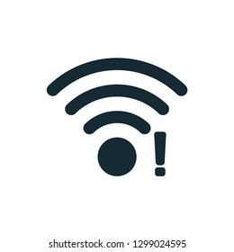 wifi connection icon design vector