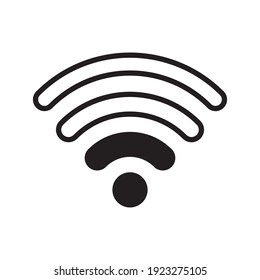 Wifi Connection Icon Design Vector Template Illustration