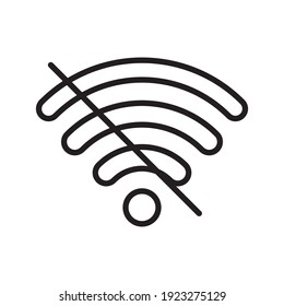 Wifi Connection Icon Design Vector Template Illustration