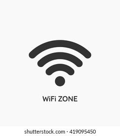 Wifi connection icon vector.