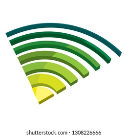 wifi connection for infographic vector eps 10
