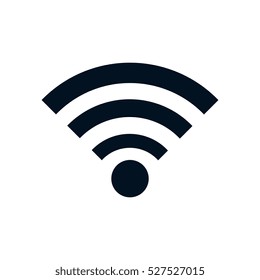 wifi connection isolated icon