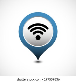 Wifi connection map pointer