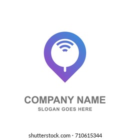 Wifi Connection Network Technology Logo Business Company