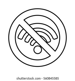 wifi connection service icon vector illustration design