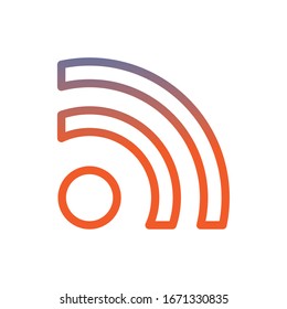 wifi connection signal isolated icon vector illustration design