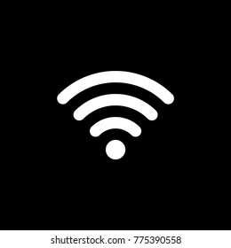 Wifi connection signal vector icon