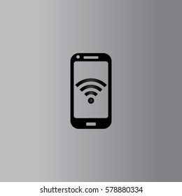 Wifi Connection Vector  Icon