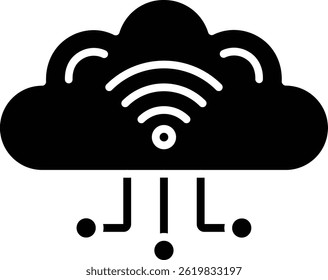 Wifi Connection vector icon. Can be used for printing, mobile and web applications.