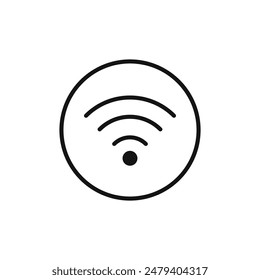 Wifi Connectivity Icon Ideal for Internet and Networking